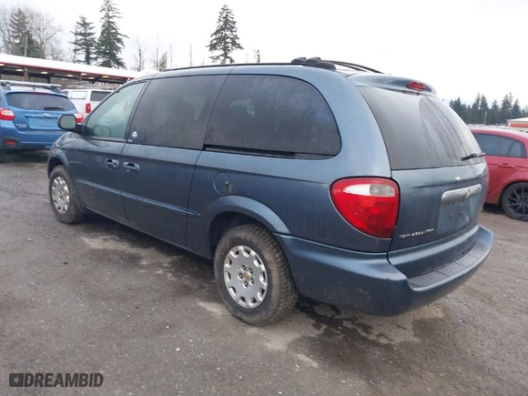 2002 Chrysler Town & Country LX with VIN 2C4GP44392R755517, listed as a IAAI auction lot 41771255 with 176,769 mi miles. Bid and sale history available at carsss.com. Image 3.