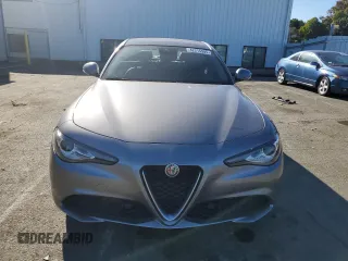 2021 Alfa Romeo Giulia Ti Sport with VIN ZARFAMBN9M7648222, listed as a Copart auction lot 42215985 with 50,861 mi miles and Salvage title. Bid and sale history available at DreamBid. Image 5.