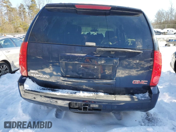 2009 GMC Yukon SLT w/4SB with VIN 1GKFK33059R146280, listed as a Copart auction lot 87421444 with 118,566 mi miles and Salvage Title. Bid and sale history available at carsss.com. Image 6.
