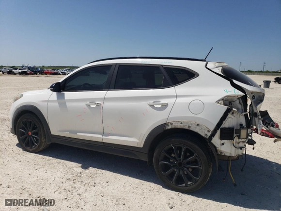2017 Hyundai Tucson Value with VIN KM8J33A21HU549347, listed as a Copart auction lot 52620985 with 101,043 mi miles and Salvage Title. Bid and sale history available at carsss.com. Image 2.