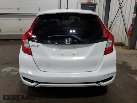 2018 Honda Fit LX with VIN 3HGGK5H46JM727608, listed as a Copart auction lot 49608315 with 25,760 mi miles and Salvage Title. Bid and sale history available at carsss.com. Image 6.