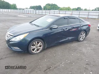 2013 Hyundai Sonata Limited with VIN 5NPEC4AC0DH559912, listed as a IAAI auction lot 42218654 with 156,802 mi miles and . Bid and sale history available at carsss.com. Image 2.