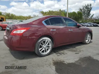 2009 Nissan Maxima SV with VIN 1N4AA51E59C809603, listed as a Copart auction lot 54609295 with 210,603 mi miles and Clean Title. Bid and sale history available at DreamBid. Image 3.