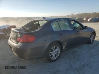 2011 Infiniti G25 x with VIN JN1DV6AR8BM654374, listed as a Copart auction lot 75913834 with Not provided miles and Salvage title. Bid and sale history available at DreamBid. Image 3.