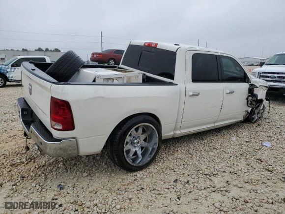 2009 Dodge Ram 1500 SLT with VIN 1D3HB13T19S703530, listed as a Copart auction lot 82900644 with 0 mi miles and Clean Title. Bid and sale history available at carsss.com. Image 3.