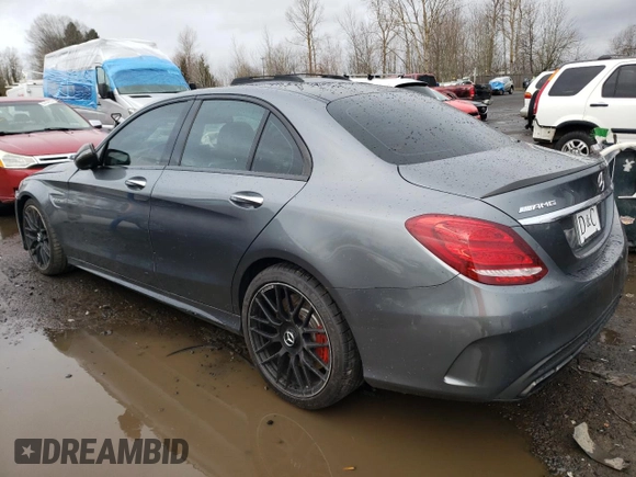 2017 Mercedes-Benz C 63 S AMG с VIN 55SWF8HB7HU186340, выставлен на аукционе Copart как лот 39896983 с пробегом 41 762 миль миль и . История ставок и продаж доступна на DreamBid. Изображение 2.