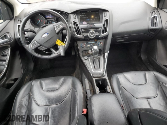 2017 Ford Focus Titanium with VIN 1FADP3J25HL291643, listed as a Copart auction lot 57657615 with 174,582 mi miles and Salvage title. Bid and sale history available at DreamBid. Image 8.