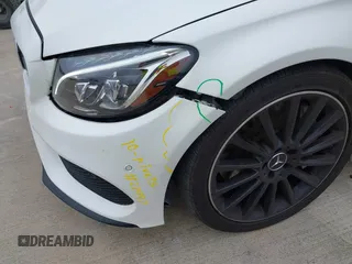 2018 Mercedes-Benz C 43 AMG with VIN WDDWK6EBXJF654008, listed as a IAAI auction lot 41403965 with 80,280 mi miles and . Bid and sale history available at DreamBid. Image 17.