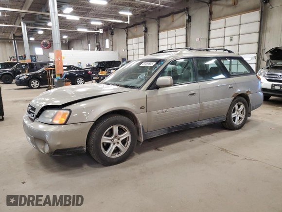 2004 Subaru Legacy Outback L.L. Bean with VIN 4S3BH806547632901, listed as a Copart auction lot 49159695 with 281,045 mi miles and Salvage title. Bid and sale history available at DreamBid. Image 1.