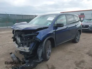 2021 Honda Passport EX-L z VIN 5FNYF8H55MB023278, wystawiony jako IAAI lot #42060014 z przebiegiem 51 674 mil mil oraz . Historia ofert i sprzedaży dostępna na DreamBid. Obrazek 2.