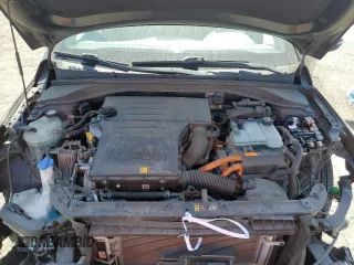 2017 Hyundai Ioniq SEL with VIN KMHC75LCXHU024222, listed as a Copart auction lot 61100395 with 100,016 mi miles and Salvage title. Bid and sale history available at DreamBid. Image 11.