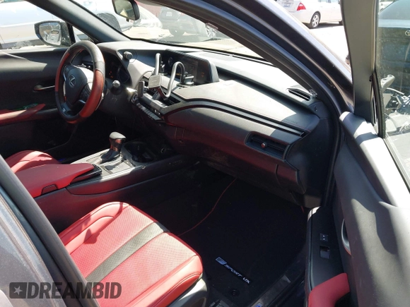 2022 Lexus UX 250h F Sport with VIN JTHE9JBHXN2057109, listed as a IAAI auction lot 42265432 with 76,822 mi miles and . Bid and sale history available at DreamBid. Image 5.