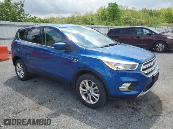 2017 Ford Escape SE with VIN 1FMCU9GD2HUA18224, listed as a Copart auction lot 56124495 with 48,026 mi miles and Clean Title. Bid and sale history available at DreamBid. Image 4.