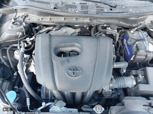 2020 Toyota Yaris Sedan L with VIN 3MYDLBYV7LY712120, listed as a IAAI auction lot 41447006 with 51,988 mi miles. Bid and sale history available at carsss.com. Image 10.