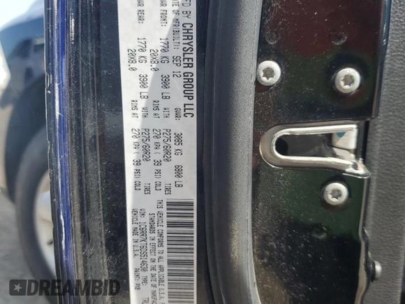 2013 Ram 1500 Express with VIN 1C6RR7KT6DS514630, listed as a Copart auction lot 61105215 with 141,088 mi miles and Salvage title. Bid and sale history available at DreamBid. Image 12.