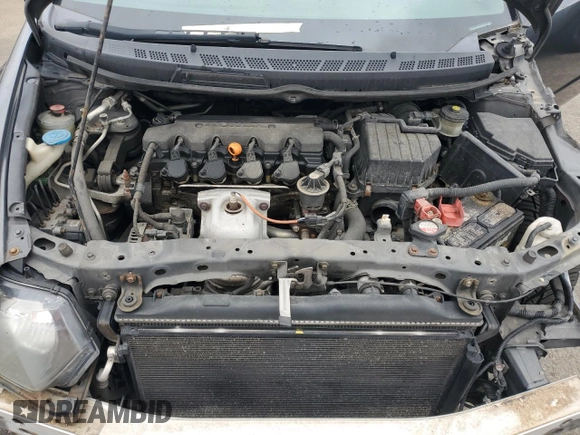 2010 Honda Civic Cpe LX with VIN 2HGFG1B68AH504775, listed as a Copart auction lot 53284265 with 216,785 mi miles and Salvage Title. Bid and sale history available at carsss.com. Image 11.