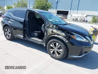 2020 Nissan Murano SV with VIN 5N1AZ2BS1LN104603, listed as a IAAI auction lot 42184170 with 79,916 mi miles and . Bid and sale history available at DreamBid. Image 1.