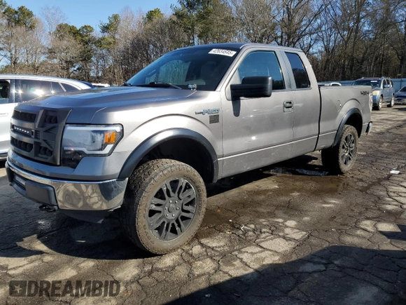 2009 Ford F-150 STX with VIN 1FTRX14849FA96010, listed as a Copart auction lot 42634945 with 104,935 mi miles and Non Repairable. Bid and sale history available at DreamBid. Image 1.