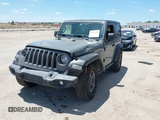2021 Jeep Wrangler Sport S z VIN 1C4HJXAG8MW569220, wystawiony jako IAAI lot #42213316 z przebiegiem 41 284 mil mil oraz . Historia ofert i sprzedaży dostępna na DreamBid. Obrazek 2.
