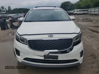 2016 Kia Sedona LX with VIN KNDMB5C15G6216589, listed as a Copart auction lot 66570194 with 0 mi miles and Salvage Title. Bid and sale history available at carsss.com. Image 5.