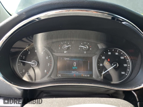 2019 Buick Encore Preferred with VIN KL4CJASB8KB763982, listed as a Copart auction lot 55664395 with 29,973 mi miles and Salvage Title. Bid and sale history available at DreamBid. Image 9.