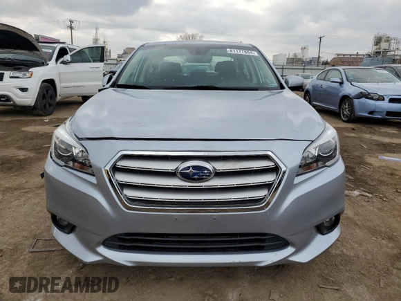 2017 Subaru Legacy Limited with VIN 4S3BNEN68H3040227, listed as a Copart auction lot 81177864 with 48,341 mi miles and Salvage Title. Bid and sale history available at carsss.com. Image 5.