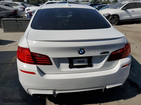 2014 BMW M5 with VIN WBSFV9C57ED097570, listed as a Copart auction lot 78022134 with 100,391 mi miles and Salvage Title. Bid and sale history available at carsss.com. Image 6.
