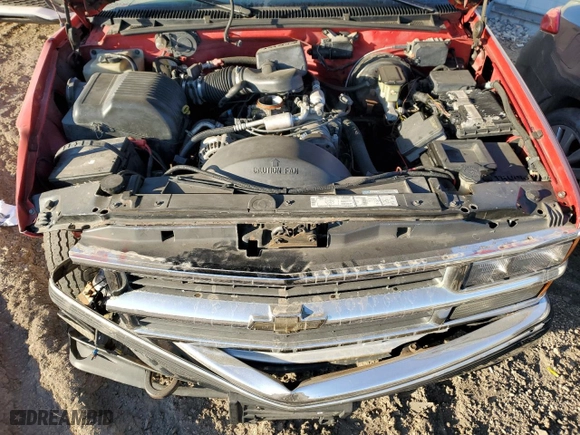 1996 Chevrolet Tahoe with VIN 1GNEK13R1TJ407363, listed as a Copart auction lot 44153525 with 287,465 mi miles and Salvage Title. Bid and sale history available at carsss.com. Image 11.