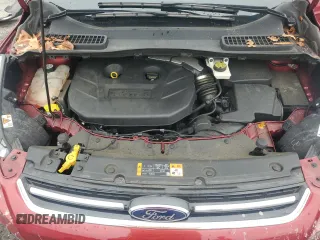 2013 Ford Escape Titanium with VIN 1FMCU9J90DUA77108, listed as a Copart auction lot 60799445 with 63,385 mi miles and Salvage title. Bid and sale history available at DreamBid. Image 12.