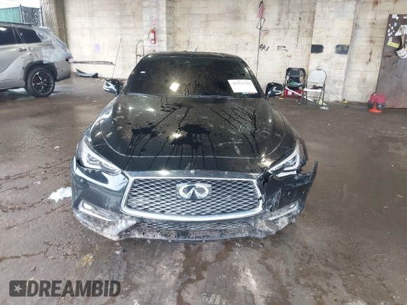 2018 Infiniti Q60 Luxe with VIN JN1EV7ELXJM393036, listed as a IAAI auction lot 41951210 with Not provided miles and . Bid and sale history available at DreamBid. Image 12.