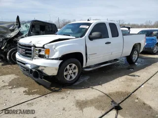 2009 GMC Sierra 1500 SLE with VIN 2GTEK29J691125786, listed as a Copart auction lot 46041235 with 240,433 mi miles and Non Repairable. Bid and sale history available at carsss.com. Image 1.