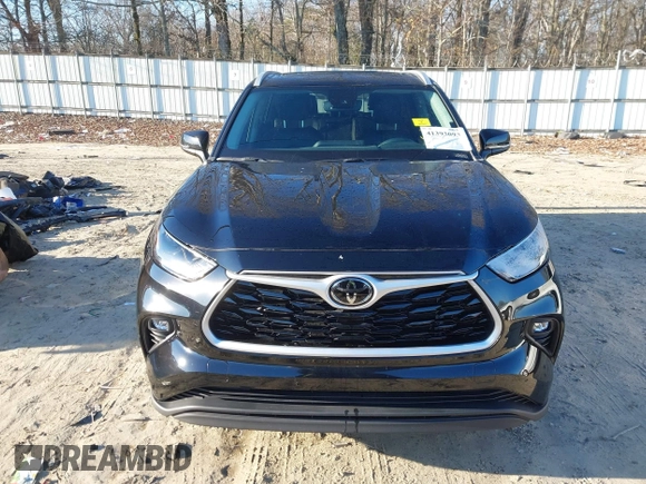 2024 Toyota Highlander LE with VIN 5TDKDRAH6RS051518, listed as a IAAI auction lot 41393093 with 23,305 mi miles and . Bid and sale history available at DreamBid. Image 12.