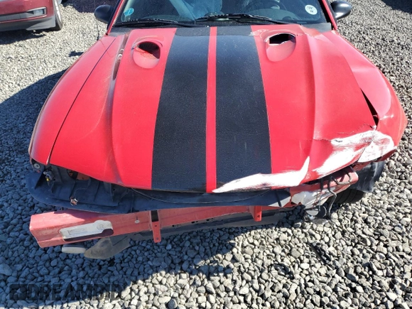 1997 Ford Mustang Cobra with VIN 1FALP47V9VF126238, listed as a Copart auction lot 45098285 with 0 mi miles and Salvage Title. Bid and sale history available at carsss.com. Image 11.