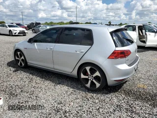 2016 Volkswagen Golf GTI SE with VIN 3VW5T7AU1GM008572, listed as a Copart auction lot 74086374 with 0 mi miles and Salvage Title. Bid and sale history available at carsss.com. Image 2.