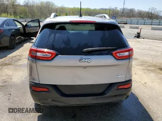 2018 Jeep Cherokee Latitude Plus with VIN 1C4PJLLB9JD535137, listed as a Copart auction lot 52505705 with 92,651 mi miles and Salvage Title. Bid and sale history available at DreamBid. Image 6.