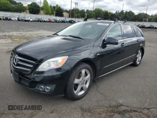 2011 Mercedes-Benz R with VIN 4JGCB2FE3BA124973, listed as a Copart auction lot 71129964 with 126,549 mi miles and Salvage Title. Bid and sale history available at carsss.com. Image 1.