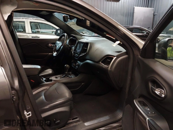 2019 Jeep Cherokee Limited with VIN 1C4PJMDXXKD354324, listed as a IAAI auction lot 41834774 with 55,107 mi miles and . Bid and sale history available at DreamBid. Image 5.