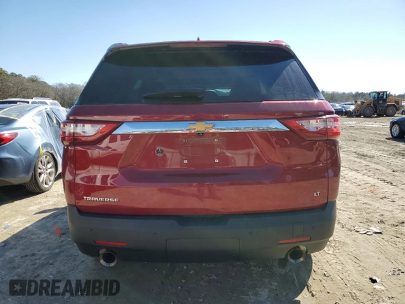 2021 Chevrolet Traverse LT Cloth with VIN 1GNERGKW3MJ166784, listed as a Copart auction lot 46328675 with 121,841 mi miles and Salvage Title. Bid and sale history available at carsss.com. Image 6.