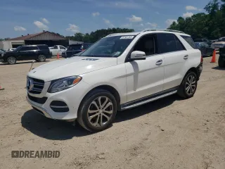 2017 Mercedes-Benz GLE 350 with VIN 4JGDA5JB8HA825720, listed as a Copart auction lot 57181155 with 51,127 mi miles and Salvage title. Bid and sale history available at DreamBid. Image 1.