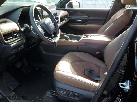 2024 Toyota Grand Highlander Hybrid MAX Limited with VIN 5TDADAB51RS002261, listed as a Copart auction lot 85764494 with 24,598 mi miles and Salvage Title. Bid and sale history available at carsss.com. Image 7.