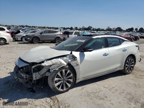 2023 Nissan Maxima Platinum with VIN 1N4AA6FV1PC504949, listed as a Copart auction lot 74627644 with 70,215 mi miles and Salvage Title. Bid and sale history available at carsss.com. Image 1.