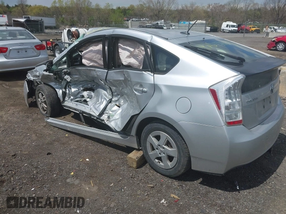 2011 Toyota Prius I with VIN JTDKN3DU4B5331470, listed as a IAAI auction lot 42012113 with 1 mi miles. Bid and sale history available at carsss.com. Image 3.