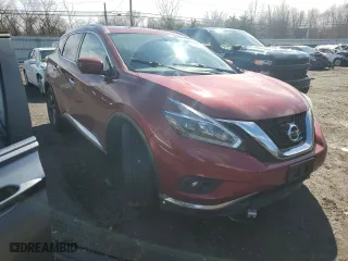 2018 Nissan Murano SL with VIN 5N1AZ2MH5JN130488, listed as a Copart auction lot 48911695 with 133,871 mi miles and Salvage Title. Bid and sale history available at carsss.com. Image 4.