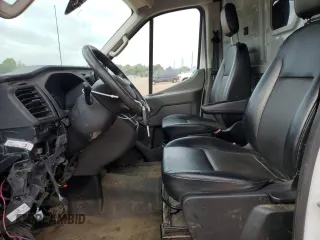 2021 Ford Transit Cargo with VIN 1FTBR1C86MKA01959, listed as a Copart auction lot 50876485 with 140,457 mi miles and Salvage Title. Bid and sale history available at DreamBid. Image 7.