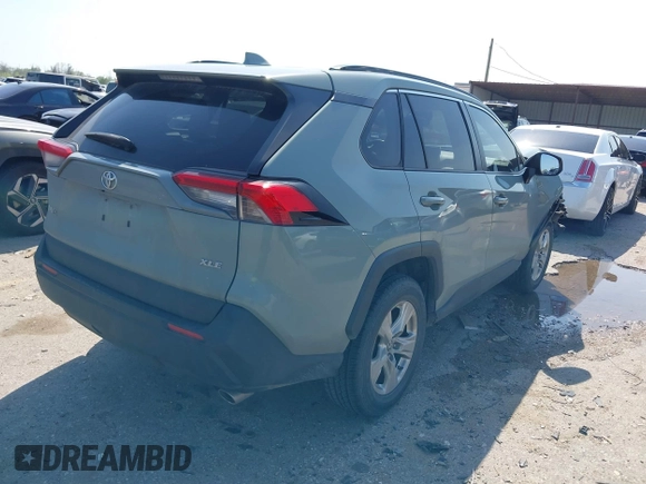 2019 Toyota RAV4 XLE with VIN JTMW1RFVXKD035994, listed as a IAAI auction lot 41868578 with 89,404 mi miles. Bid and sale history available at carsss.com. Image 4.