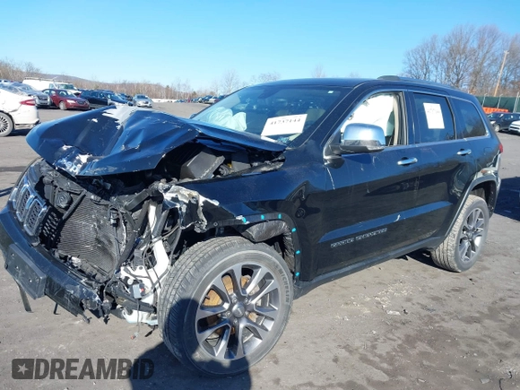 2018 Jeep Grand Cherokee Limited with VIN 1C4RJFBG7JC344314, listed as a IAAI auction lot 41737144 with 108,839 mi miles and . Bid and sale history available at DreamBid. Image 2.