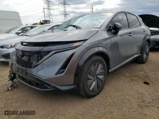 2023 Nissan ARIYA EVOLVE+ with VIN JN1DF0BB8PM702331, listed as a Copart auction lot 66214854 with 4,795 mi miles and Salvage Title. Bid and sale history available at carsss.com. Image 1.