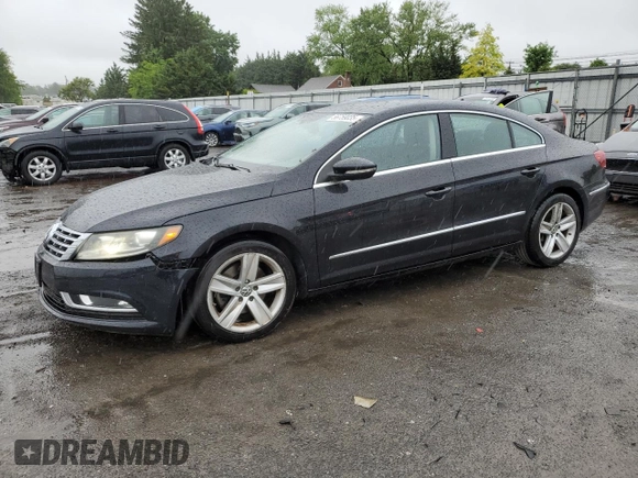 2013 Volkswagen CC Sport Plus with VIN WVWBP7AN6DE507128, listed as a Copart auction lot 56759035 with 77,140 mi miles and Salvage title. Bid and sale history available at DreamBid. Image 1.