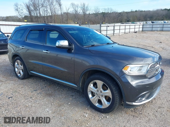 2015 Dodge Durango SXT with VIN 1C4RDHAG0FC771247, listed as a IAAI auction lot 41255016 with 171,668 mi miles and . Bid and sale history available at DreamBid. Image 1.