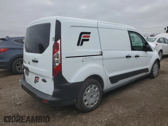 2020 Ford Transit Connect XL z VIN NM0LS7E23L1445435, wystawiony jako Copart lot #53704835 z przebiegiem 100 883 mil mil oraz Szkoda całkowita • Salvage title. Historia ofert i sprzedaży dostępna na DreamBid. Obrazek 3.